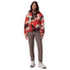 Sweat-shirt Columbia Sequoia Grove Printed Half Zip Women Washed Red, Ikatbloom 643