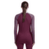 T-shirt a manches longues Icebreaker Merino 200 ZoneKnit™ LS Crewe Women DK BERRY/GREY PLUM/CB