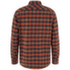 Chemises a manches longues Fjällräven Skog Relaxed Shirt Men Autumn Leaf-Wood Brown