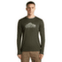 T-shirt a manches longues Icebreaker Merino 150 Tech Lite LS Tee Aoraki Explorer Men DK LODEN