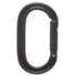 OVAL KEYLOCK CARABINER Black