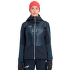 Veste Mammut Eisfeld SO Hybrid Hooded Jacket Women azalea