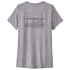 T-shirt a manches courtes Patagonia Cap Cool Daily Graphic Shirt Women 73 Skyline: Feather Grey
