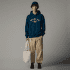 Sweat-shirt The North Face HOODIE VARSITY GRAPHIC Men MIDNIGHT PETROL