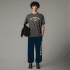 T-shirt a manches courtes The North Face TEE VARSITY GRAPHIC S/S Men TNFMEDIUMGRYHTR