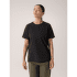 T-shirt a manches courtes Arcteryx Kragg Cotton Little Bird Crew SS Women Pineberry