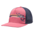 STRIPE CUBE HAT Rosebay/Onyx