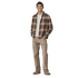 Chemises a manches longues Patagonia Fjord Flannel Shirt Men Treelined: Smolder Blue