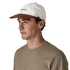 Casquette de baseball Patagonia Fitz Roy Icon Trad Cap Text Logo: Smolder Blue