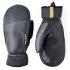 Army Leather Wool Terry Mitt Grey