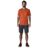 T-shirt a manches courtes Patagonia Capilene® Cool Merino Graphic Shirt Men Strata Stripe: Clement Blue