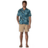 Chemises a manches courtes Patagonia Tidal Threads Shirt Men Tropiclimb: New Navy