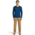 T-shirt a manches longues Icebreaker Merino 200 Oasis LS Crewe Icebreaker Men ATLANTIS