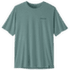 Cap Cool Daily Shirt  - Boardshort Logo Men Blue Sage - Light Blue Sage X-Dye
