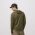 Sweat-shirt Fjällräven ABISKO WOOL HOODIE MEN Laurel Green