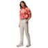 Sweat-shirt Columbia Helvetia™ II Printed Cropped Half Snap Women Poppy Red, Sunscape 606