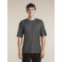 T-shirt a manches courtes Icebreaker Merino 150 Tech Lite SS Realxed Tee Men OBSIDIAN