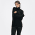 T-shirt a manches longues Aclima FleeceWool V2 Polo zip Women Jet Black