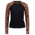 T-shirt a manches longues Mons Royale Bella Merino Long Sleeve Women Ditzy Camo / Black