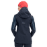 Veste Mammut Eisfeld SO Hybrid Hooded Jacket Women azalea