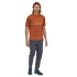 T-shirt a manches courtes Patagonia Cap Cool Daily Graphic Shirt Men 73 Text Logo: Clement Blue X-Dye