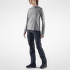 T-shirt a manches longues Fjällräven Abisko Sun-hoodie Women Port