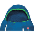Sac de couchage Grüezi bag Biopod Wolle Kids World Traveller True Blue