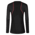 T-shirt a manches longues La Sportiva WOOL40 AERO LONGSLEEVE Women Black/Hibiscus
