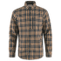 Abisko Hike Shirt LS Men Dark Navy-Buckwheat Brown