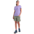 T-shirt a manches courtes Icebreaker Merino 150 Tech Lite III SS Tee Hike Path Women BLACK