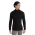 T-shirt a manches longues Icebreaker Merino 200 Oasis LS Half Zip Men Black