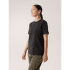T-shirt a manches courtes Arcteryx Kragg Cotton Little Bird Crew SS Women Pineberry