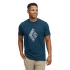 T-shirt a manches courtes Black Diamond Engineered Diamond SS Tee Men Black