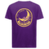 T-shirt a manches courtes La Sportiva Climbing on the Moon T-Shirt Men Viola/Giallo