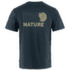 T-shirt a manches courtes Fjällräven Walk With Nature T-shirt men Dark Navy