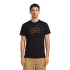 T-shirt a manches courtes Icebreaker Merino Blend 125 Cool-Lite Sphere SS Tee Across the Peaks Men BLACK
