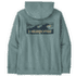 Sweat-shirt Patagonia Boardshort Logo Uprisal Hoody Men Blue Sage
