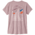T-shirt a manches courtes Patagonia Cap Cool Daily Shirt - Cloud Crag Women Quiet Violet