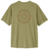 T-shirt a manches courtes Patagonia Cap Cool Daily Shirt - Spoke Stencil Men Gumtree Green - Light Gumtree Green X-Dye