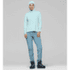 T-shirt a manches longues Norrona femund tech Hood Women Aqua Haze