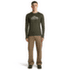 T-shirt a manches longues Icebreaker Merino 150 Tech Lite LS Tee Aoraki Explorer Men DK LODEN